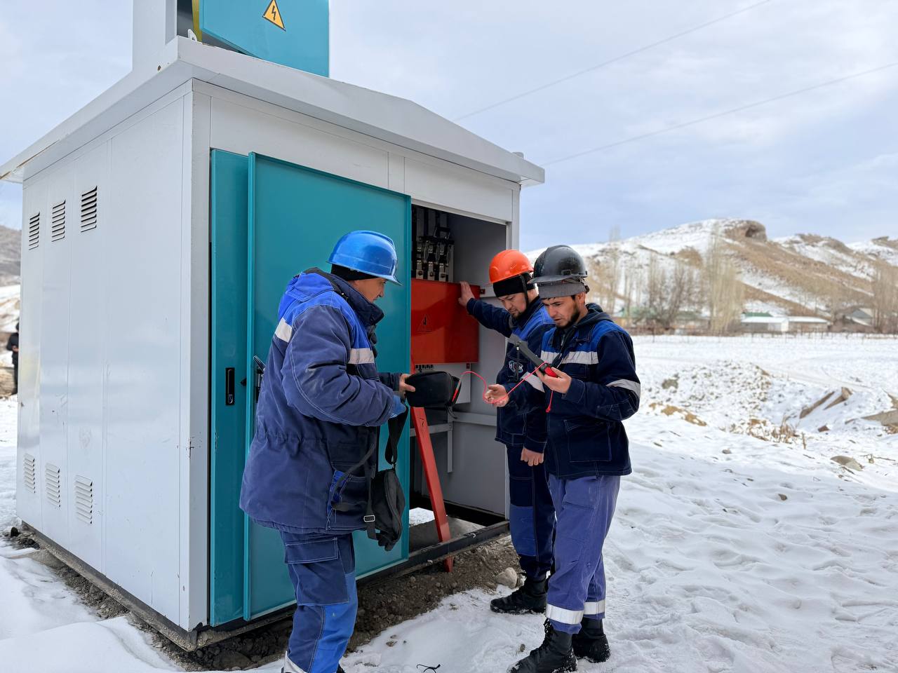 Энергетиктер кыш мезгилинде күчөтүлгөн тартипте иш алып барууда